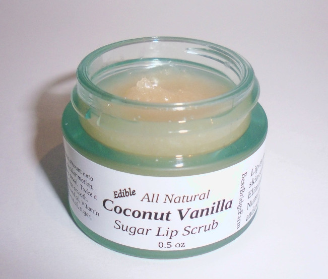 Coconut Vanilla Sugar Lip Scrub